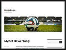 Tablet Screenshot of becks24.de